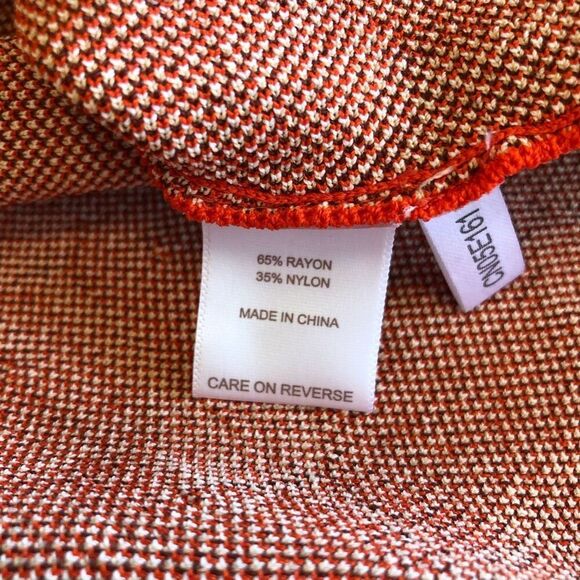 Eva Mendes New York & Company Minimalist, Preppy Fit & Flare Sweater Dress Sz M - Picture 8 of 13